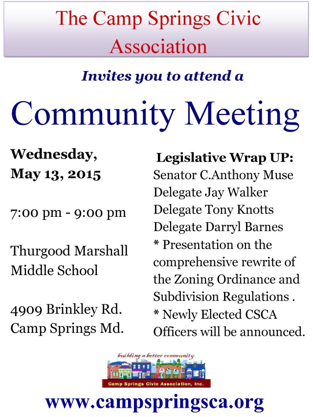 CSCA Comm. Mtg. 5-13-15