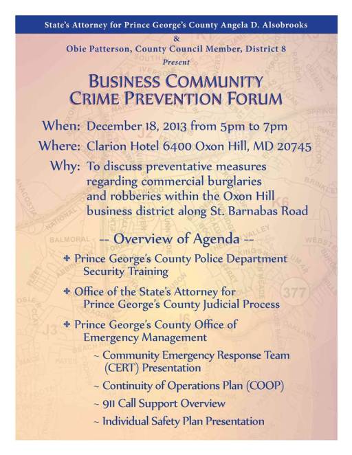 Crime Prevention Forum 13'