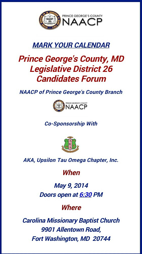 Candidates Forum