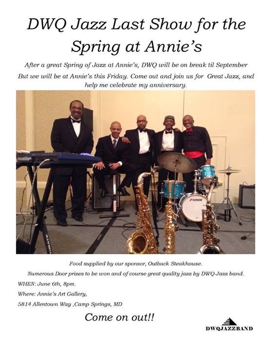 DWQ JAZZ @ ANNIE'S 6-6-14