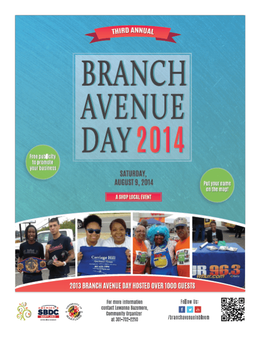 Branch Ave. Day 2014