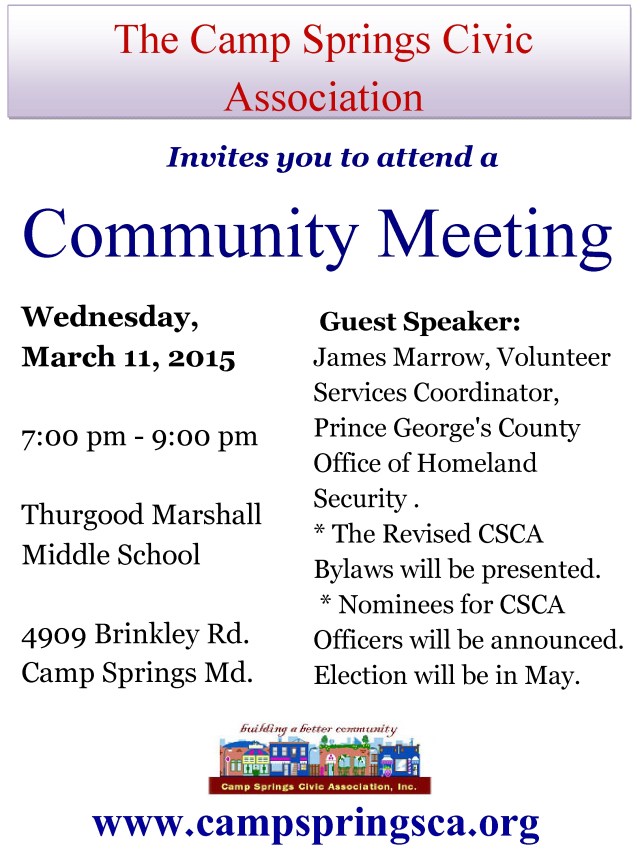 CSCA Comm Mtg. 3-11-15