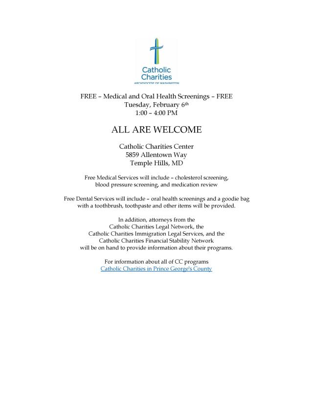 Announcement - FREE medical and dental - English and Spanish -page-001.jpg